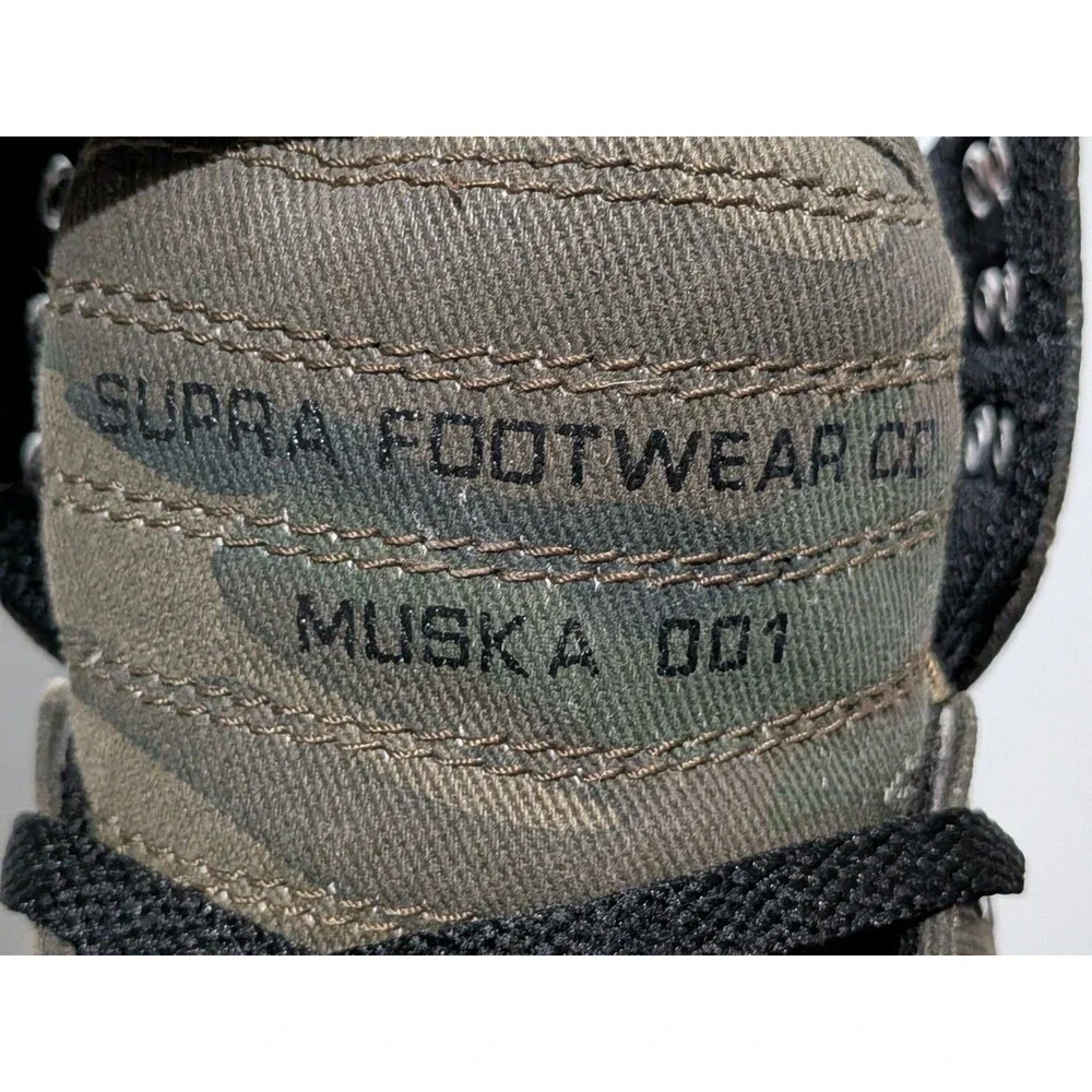 Supra Skytop Sneaker Shoes Mens Size 10 Camo